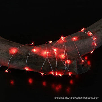 1m 2m 3m 4m 5m 10m 20m 30m 50m LED Lichterketten Kupferdraht LED Weihnachtsfee Funkelndes dekoratives Licht